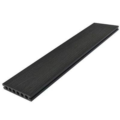 شرفة جوفاء WPC الخشب البلاستيك المركب المشارك النتوء التزيين 140 X 25mm