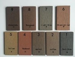 5M في الهواء الطلق الخشب البوليمر الأرضيات 135 X 25MM الصلبة WPC التزيين